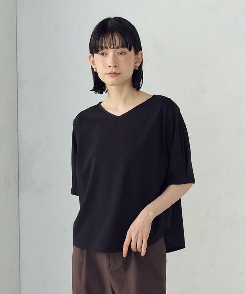 COMME CA ISM / コムサイズム カットソー | 【接触冷感】スリーブデザイン カットソー | 詳細7