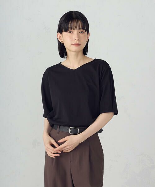 COMME CA ISM / コムサイズム カットソー | 【接触冷感】スリーブデザイン カットソー | 詳細9