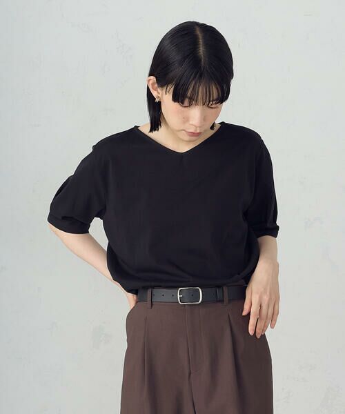 COMME CA ISM / コムサイズム カットソー | 【接触冷感】スリーブデザイン カットソー | 詳細10
