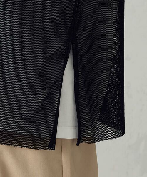 COMME CA ISM / コムサイズム カットソー | シアーベロア Tシャツ | 詳細10