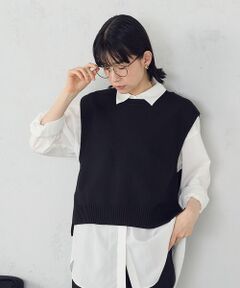 COMME CA ISM / コムサイズム ベスト | ニットベスト