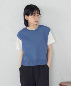 COMME CA ISM / コムサイズム ベスト | ニットベスト