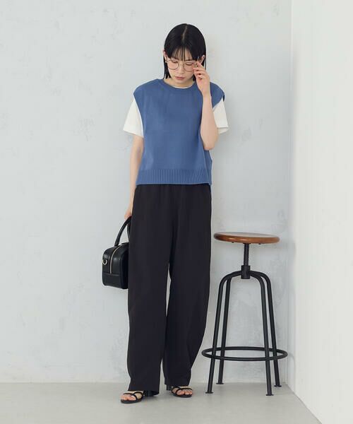 COMME CA ISM / コムサイズム ベスト | ニットベスト | 詳細18