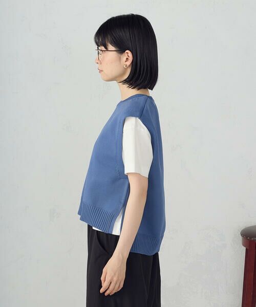 COMME CA ISM / コムサイズム ベスト | ニットベスト | 詳細24