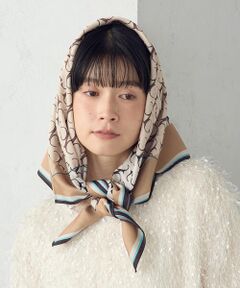 COMME CA ISM / コムサイズム マフラー・ショール・スヌード・ストール | モノグラムスカーフ