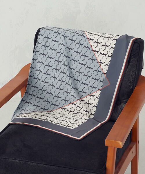 COMME CA ISM / コムサイズム マフラー・ショール・スヌード・ストール | モノグラムスカーフ | 詳細11