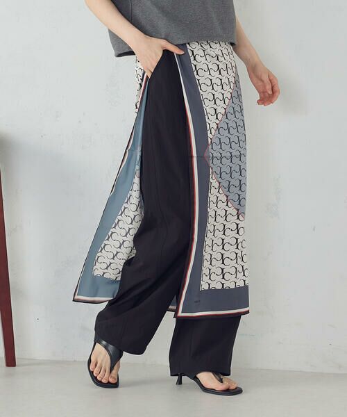 COMME CA ISM / コムサイズム マフラー・ショール・スヌード・ストール | モノグラムスカーフ | 詳細7