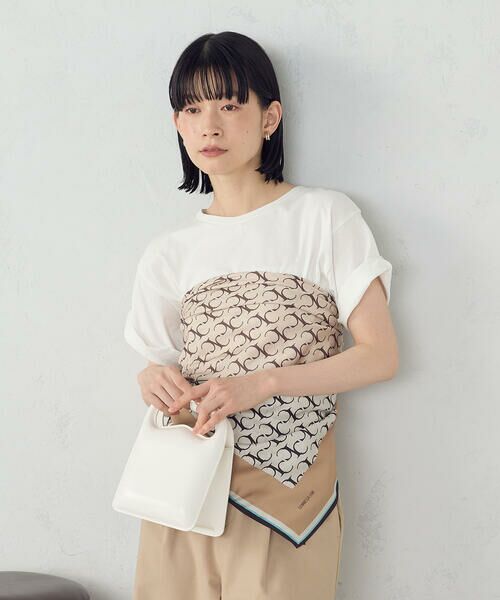 COMME CA ISM / コムサイズム マフラー・ショール・スヌード・ストール | モノグラムスカーフ | 詳細18