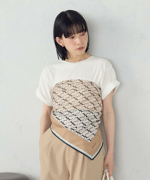 COMME CA ISM / コムサイズム マフラー・ショール・スヌード・ストール | モノグラムスカーフ | 詳細19