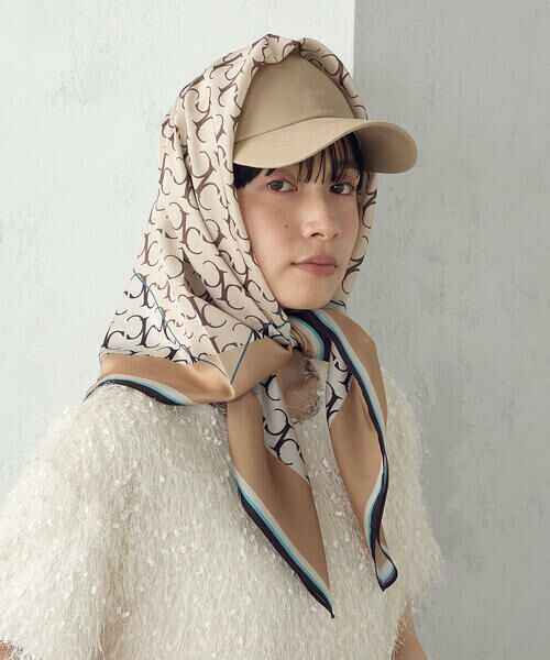 COMME CA ISM / コムサイズム マフラー・ショール・スヌード・ストール | モノグラムスカーフ | 詳細22