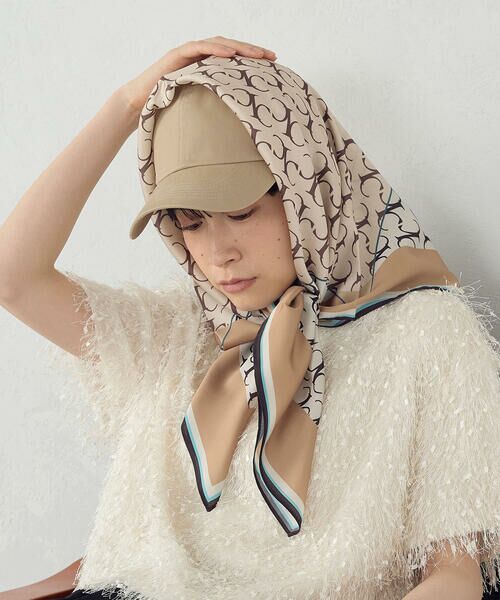 COMME CA ISM / コムサイズム マフラー・ショール・スヌード・ストール | モノグラムスカーフ | 詳細24