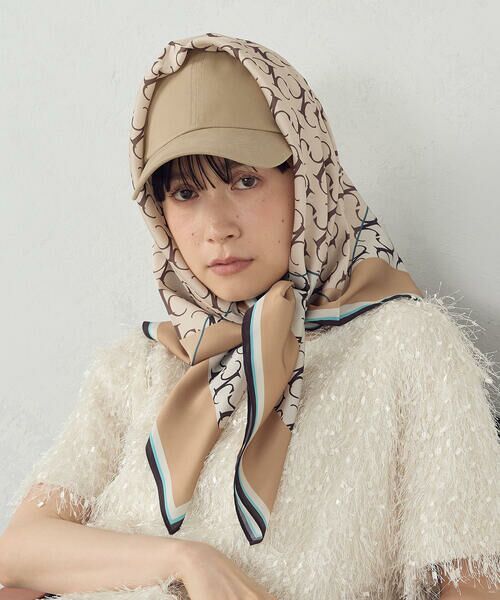 COMME CA ISM / コムサイズム マフラー・ショール・スヌード・ストール | モノグラムスカーフ | 詳細25