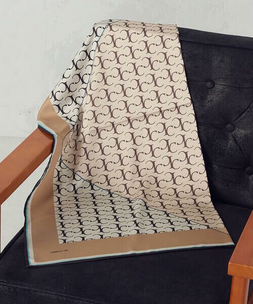 COMME CA ISM / コムサイズム マフラー・ショール・スヌード・ストール | モノグラムスカーフ | 詳細26