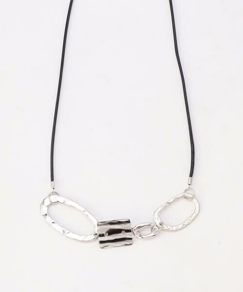 COMME CA ISM / コムサイズム ネックレス・ペンダント・チョーカー | オーバルリングスライド ネックレス | 詳細4