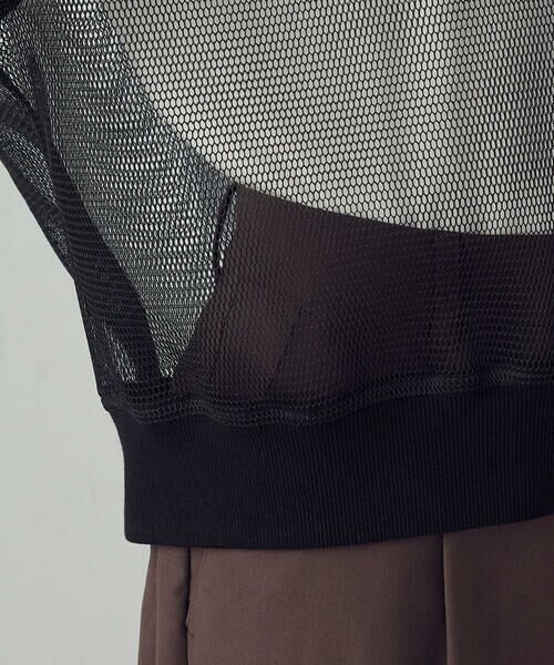 COMME CA ISM / コムサイズム ブルゾン | メッシュブルゾン | 詳細12