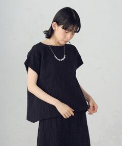 COMME CA ISM / コムサイズム カットソー | ランダムタック 天竺 プルオーバー / セットアップ対応
