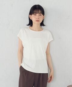 COMME CA ISM / コムサイズム カットソー | レーヨンポンチ プルオーバー