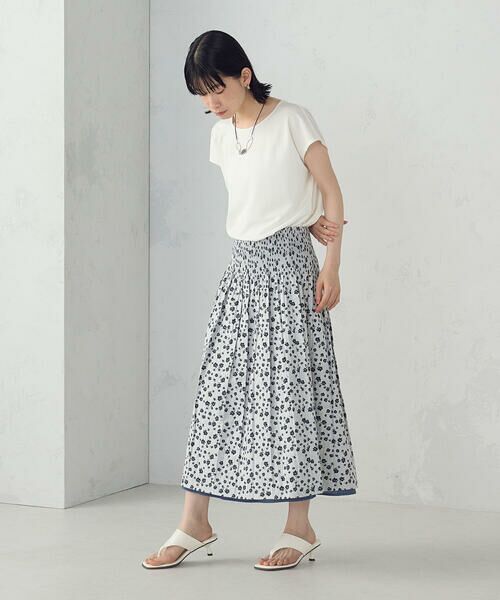 COMME CA ISM / コムサイズム カットソー | レーヨンポンチ プルオーバー | 詳細3