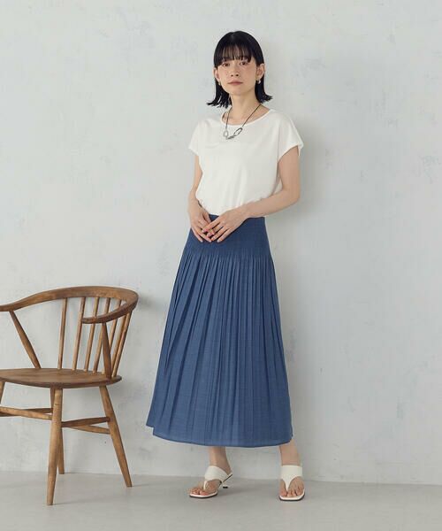 COMME CA ISM / コムサイズム カットソー | レーヨンポンチ プルオーバー | 詳細4