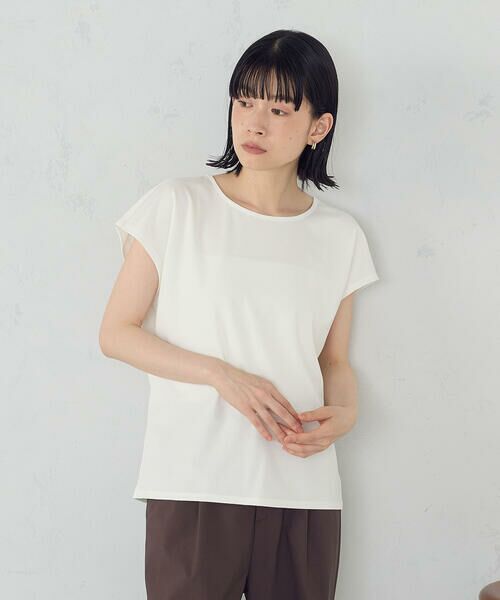 COMME CA ISM / コムサイズム カットソー | レーヨンポンチ プルオーバー | 詳細6
