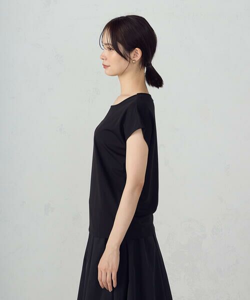 COMME CA ISM / コムサイズム カットソー | レーヨンポンチ プルオーバー | 詳細11