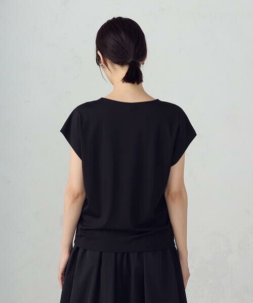 COMME CA ISM / コムサイズム カットソー | レーヨンポンチ プルオーバー | 詳細12