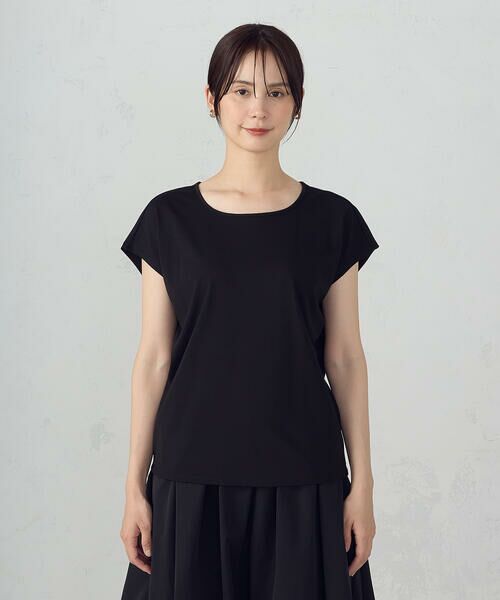 COMME CA ISM / コムサイズム カットソー | レーヨンポンチ プルオーバー | 詳細10