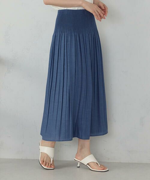 COMME CA ISM / コムサイズム ロング・マキシ丈スカート | 【リバーシブル】花柄ジャガードスカート | 詳細10