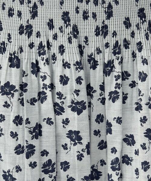 COMME CA ISM / コムサイズム ロング・マキシ丈スカート | 【リバーシブル】花柄ジャガードスカート | 詳細11