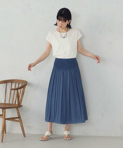 COMME CA ISM / コムサイズム ロング・マキシ丈スカート | 【リバーシブル】花柄ジャガードスカート | 詳細5