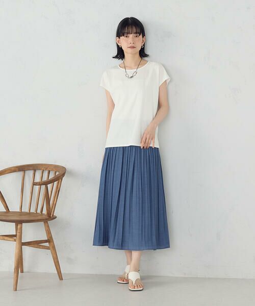 COMME CA ISM / コムサイズム ロング・マキシ丈スカート | 【リバーシブル】花柄ジャガードスカート | 詳細6