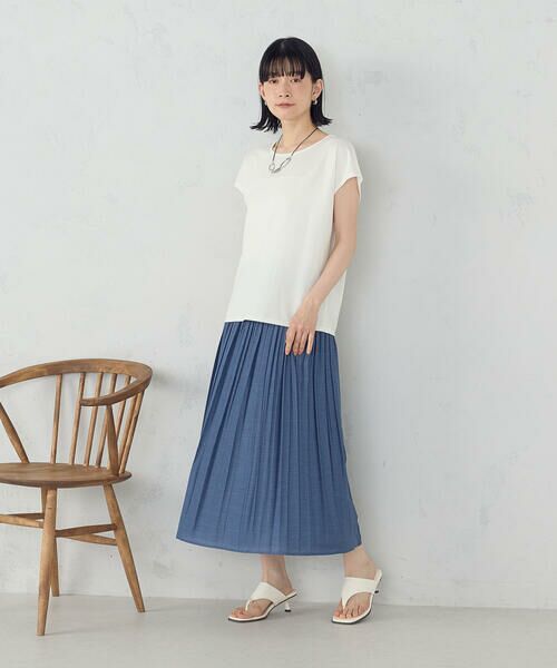 COMME CA ISM / コムサイズム ロング・マキシ丈スカート | 【リバーシブル】花柄ジャガードスカート | 詳細7