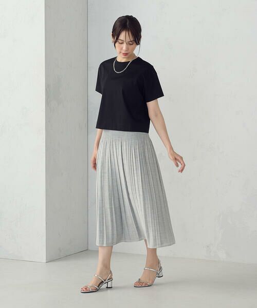 COMME CA ISM / コムサイズム ロング・マキシ丈スカート | 【リバーシブル】花柄ジャガードスカート | 詳細16