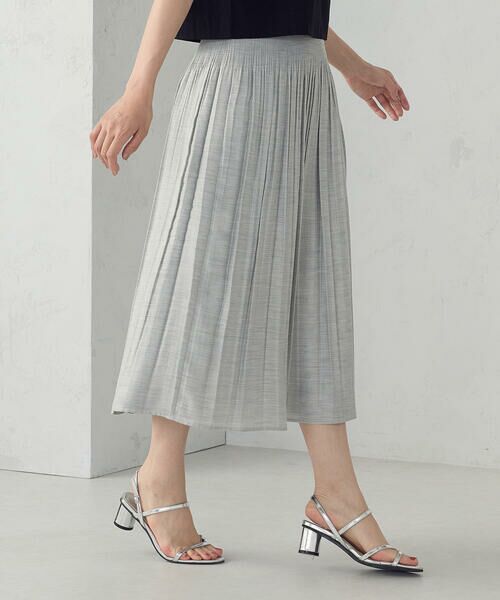 COMME CA ISM / コムサイズム ロング・マキシ丈スカート | 【リバーシブル】花柄ジャガードスカート | 詳細20