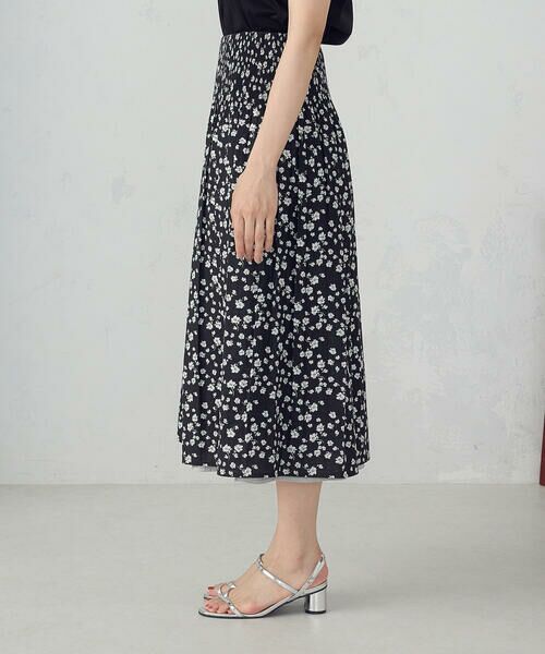 COMME CA ISM / コムサイズム ロング・マキシ丈スカート | 【リバーシブル】花柄ジャガードスカート | 詳細22