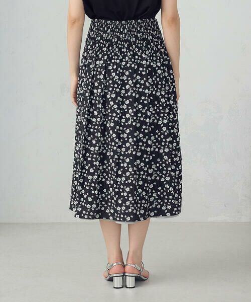 COMME CA ISM / コムサイズム ロング・マキシ丈スカート | 【リバーシブル】花柄ジャガードスカート | 詳細23
