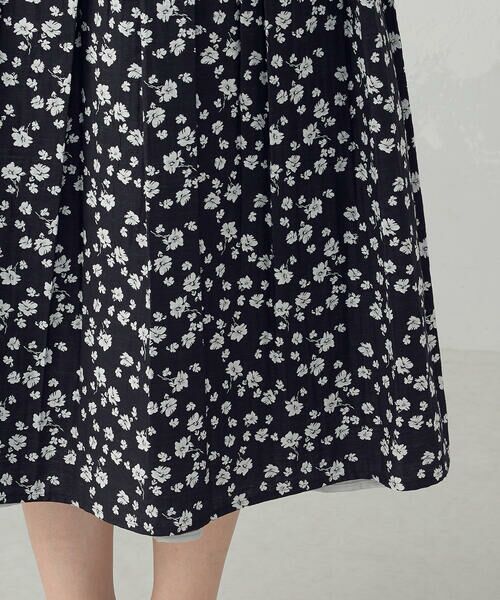 COMME CA ISM / コムサイズム ロング・マキシ丈スカート | 【リバーシブル】花柄ジャガードスカート | 詳細25