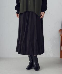 COMME CA ISM / コムサイズム ロング・マキシ丈スカート | トランスフォーム プリーツスカート