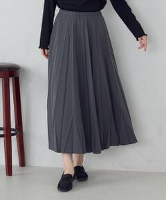 COMME CA ISM / コムサイズム ロング・マキシ丈スカート | トランスフォーム プリーツスカート