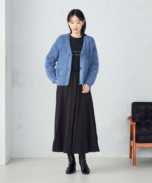 COMME CA ISM / コムサイズム ロング・マキシ丈スカート | トランスフォーム プリーツスカート | 詳細4