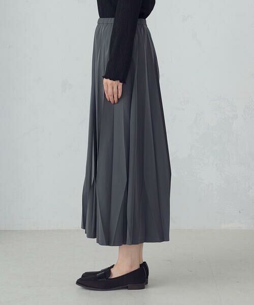 COMME CA ISM / コムサイズム ロング・マキシ丈スカート | トランスフォーム プリーツスカート | 詳細11