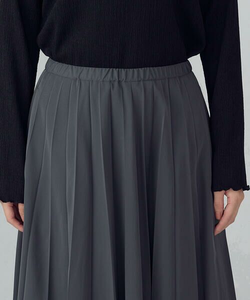 COMME CA ISM / コムサイズム ロング・マキシ丈スカート | トランスフォーム プリーツスカート | 詳細13