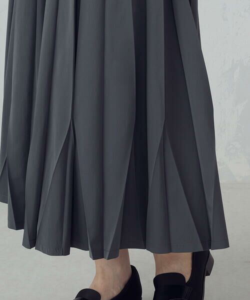COMME CA ISM / コムサイズム ロング・マキシ丈スカート | トランスフォーム プリーツスカート | 詳細15