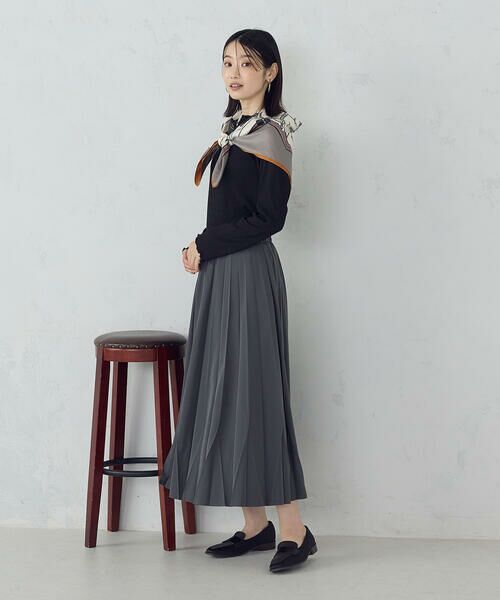 COMME CA ISM / コムサイズム ロング・マキシ丈スカート | トランスフォーム プリーツスカート | 詳細7