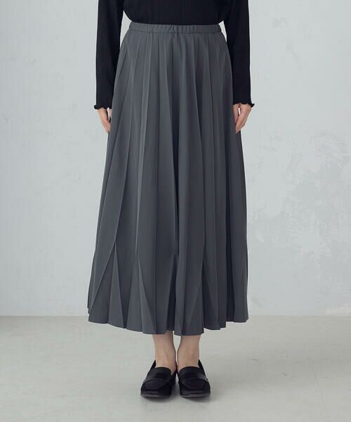 COMME CA ISM / コムサイズム ロング・マキシ丈スカート | トランスフォーム プリーツスカート | 詳細10
