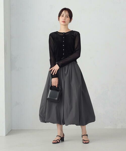 COMME CA ISM / コムサイズム ロング・マキシ丈スカート | バルーンスカート | 詳細10