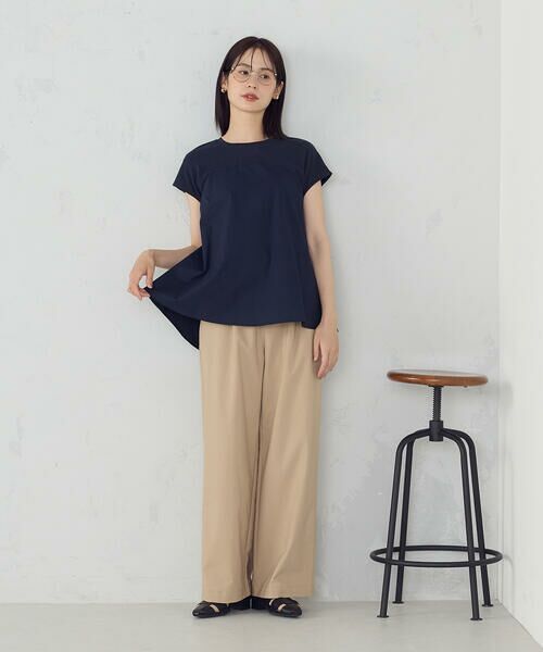 COMME CA ISM / コムサイズム チノ・ワークパンツ | 【美しいベーシックパンツ】ワイドシルエット チノパンツ | 詳細20