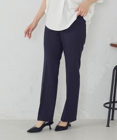 COMME CA ISM / コムサイズム その他パンツ | 【美しいベーシックパンツ】ポリエステルストレッチ セミフレアパンツ