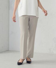 COMME CA ISM / コムサイズム その他パンツ | 【美しいベーシックパンツ】ポリエステルストレッチ セミフレアパンツ