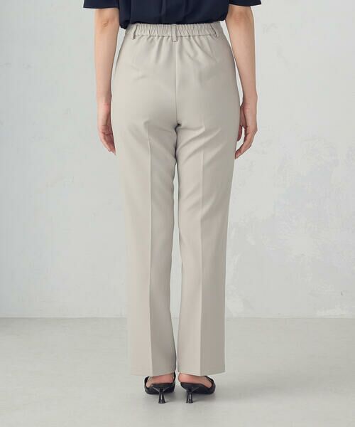 COMME CA ISM / コムサイズム その他パンツ | 【美しいベーシックパンツ】ポリエステルストレッチ セミフレアパンツ | 詳細21